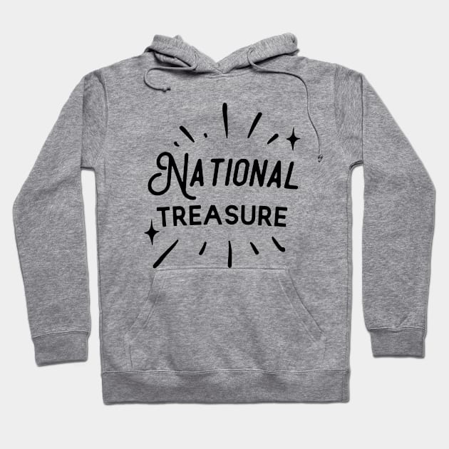 Typographic Series: National Treasure Hoodie by Jarecrow 